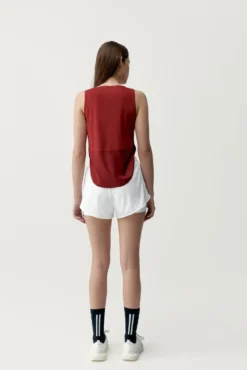 T-shirt desportiva Caliope vermelha