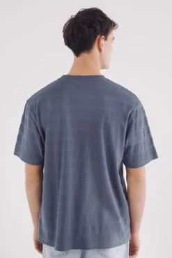 T-shirt risca piqué