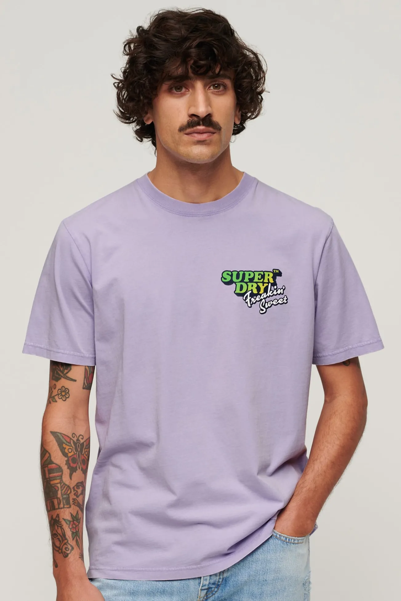 T-shirt solta Neon Travel