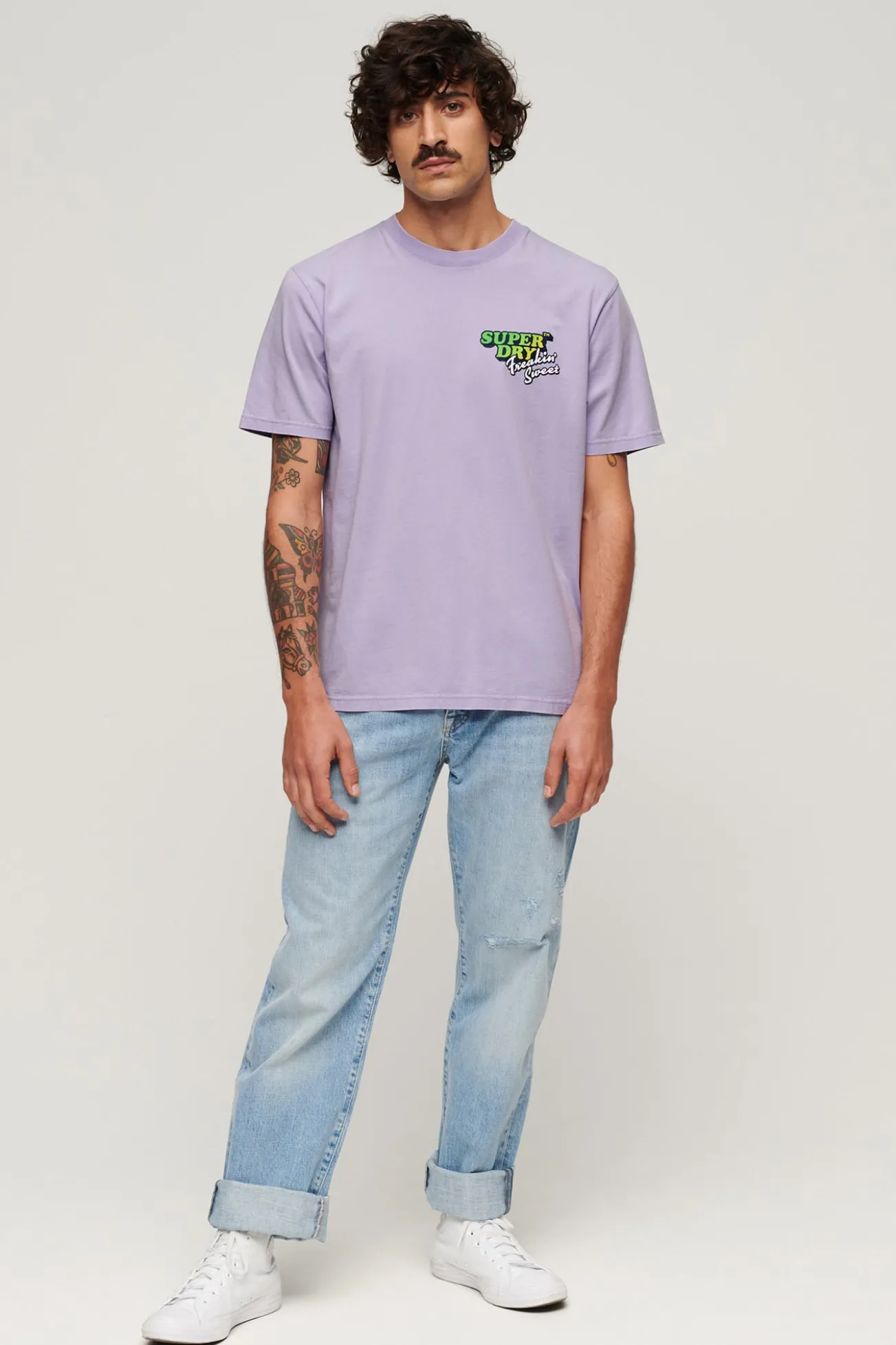 T-shirt solta Neon Travel