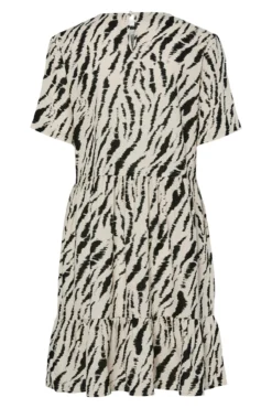 Vestido animal print