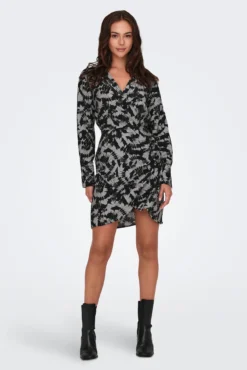 Vestido bodycon manga comprida