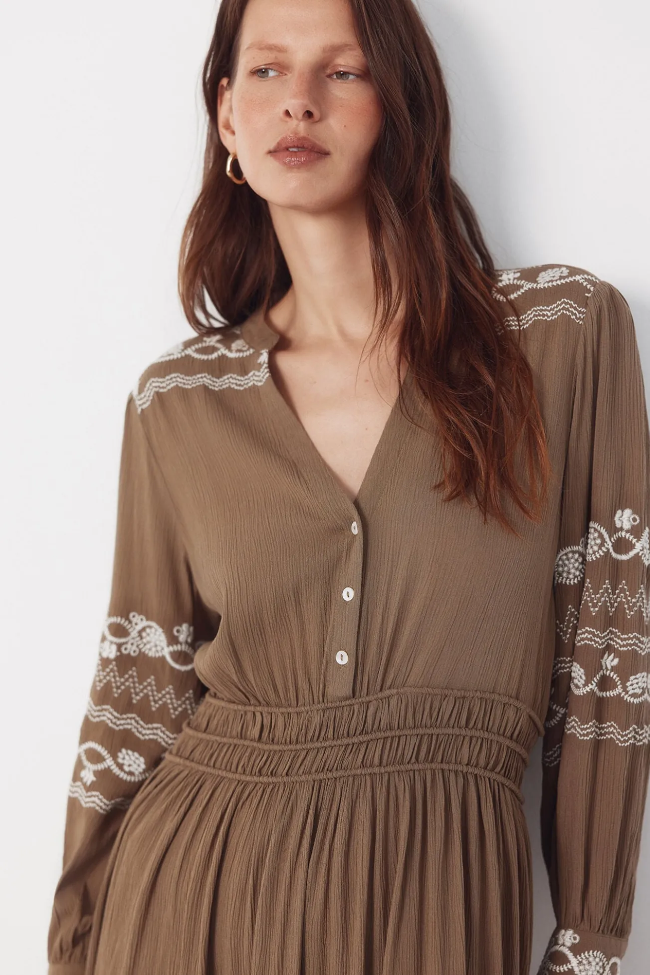 Vestido bordado