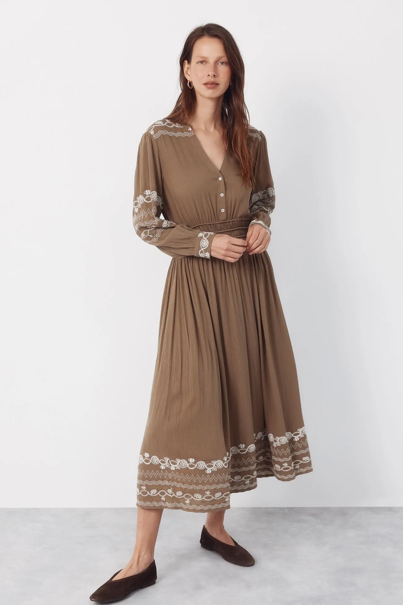 Vestido bordado