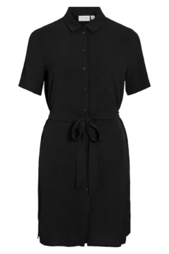 Vestido camiseiro curto