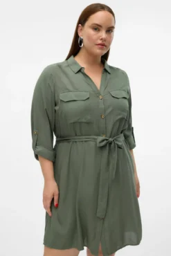 Vestido camiseiro tamanhos grandes
