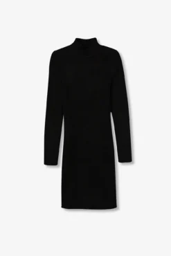 Vestido canelado super slim fit