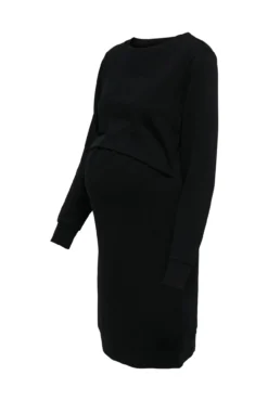 Vestido com manga maternity