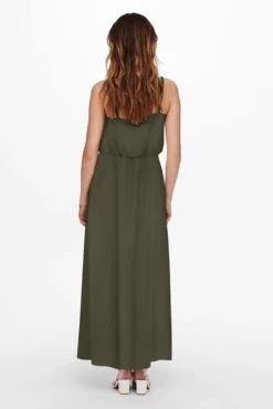 Vestido comprido com alças