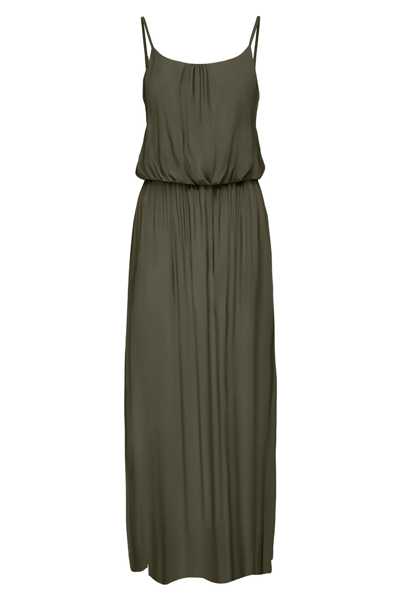 Vestido comprido com alças