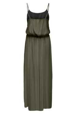Vestido comprido com alças