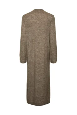 Vestido comprido de malha