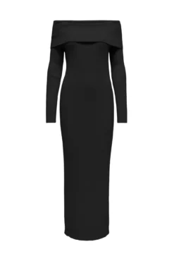 Vestido comprido de malha