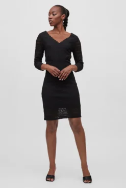 Vestido com renda Vila