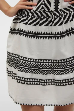 Vestido curto algodão