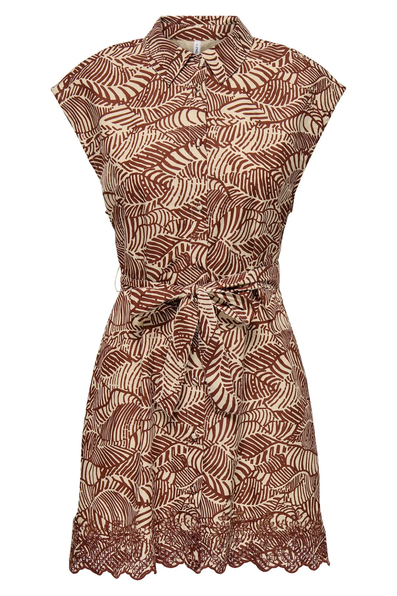 Vestido curto camiseiro