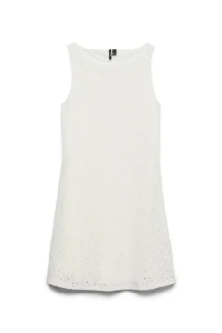 Vestido curto com recortes