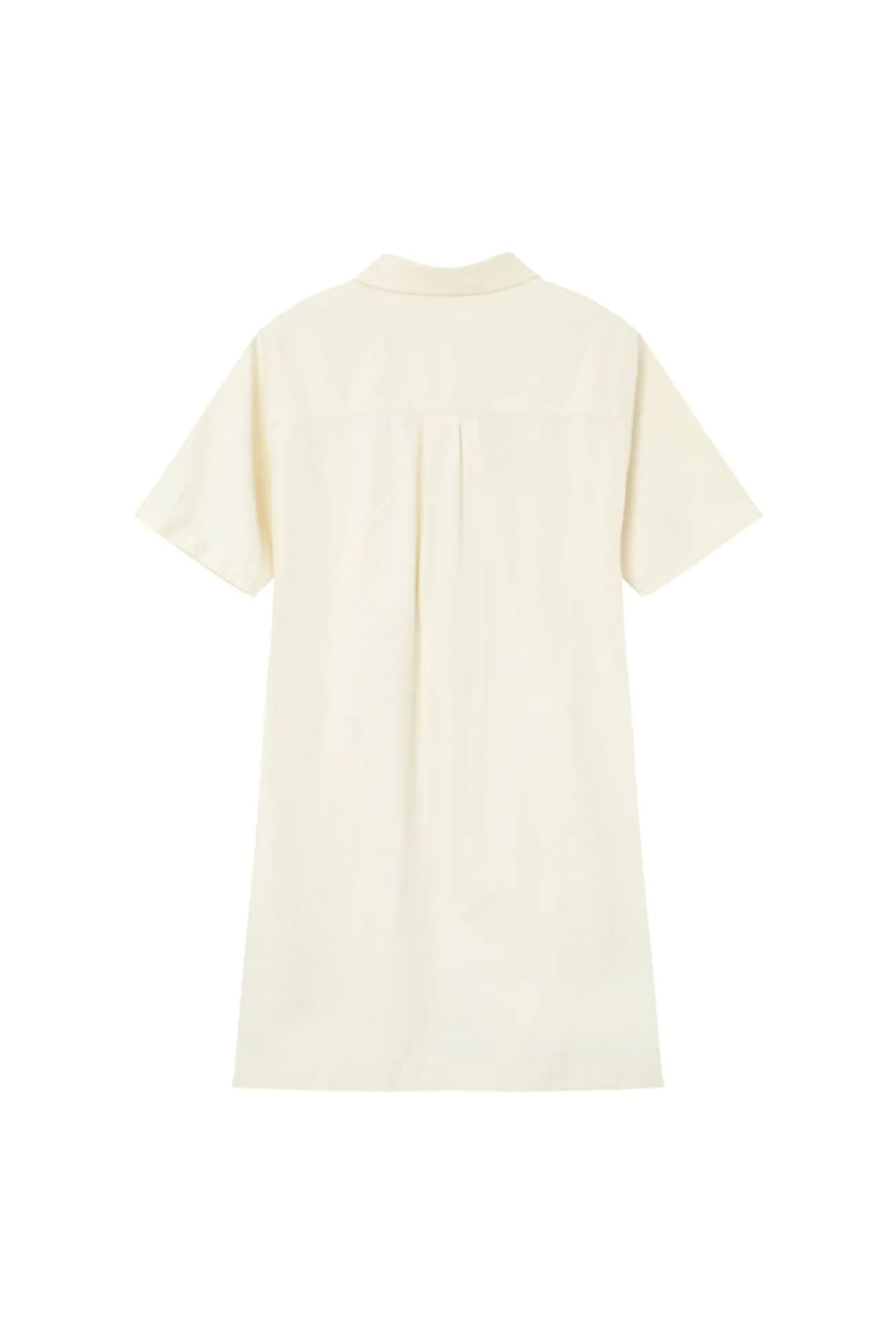 Vestido curto de algodão