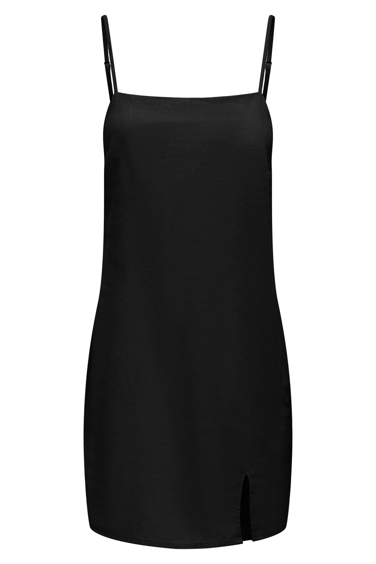 Vestido curto de linho