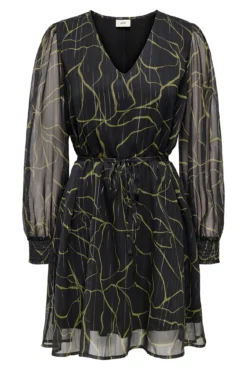 Vestido curto de lurex