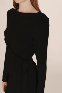 Vestido curto de lurex