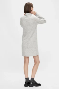 Vestido curto de malha