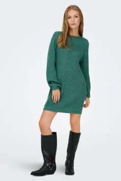 Vestido curto de malha