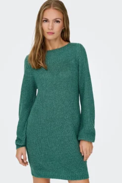 Vestido curto de malha