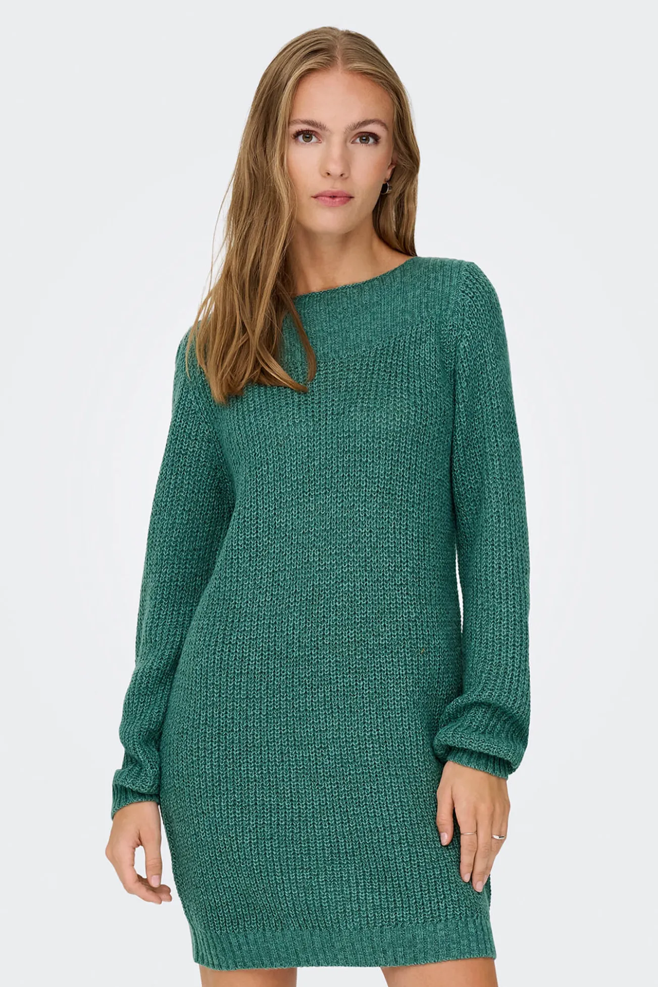 Vestido curto de malha