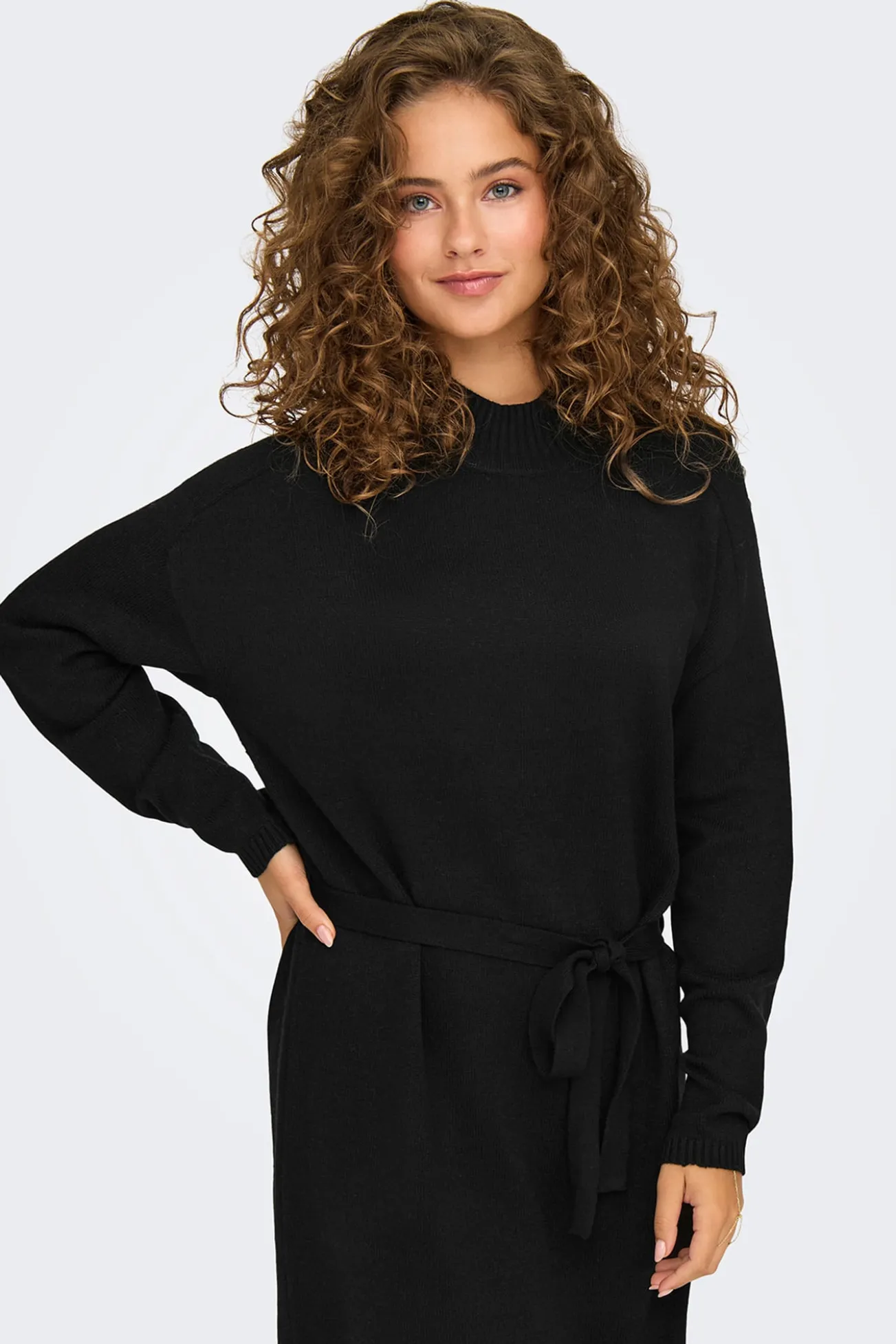 Vestido curto de malha