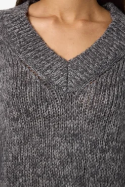 Vestido curto de malha