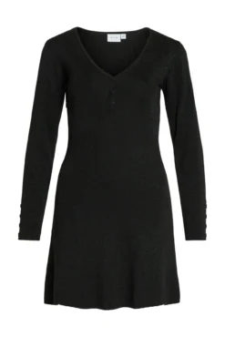 Vestido curto de malha
