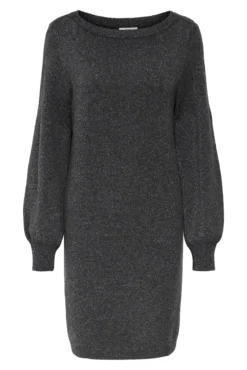 Vestido curto de malha lurex