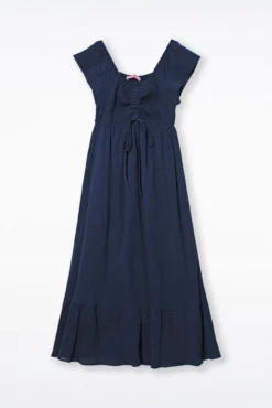 Vestido curto de pré-mamã com bata