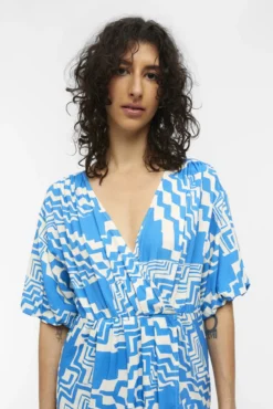 Vestido curto Ecovero