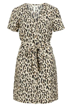 Vestido curto estampado