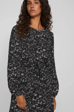 Vestido curto estampado