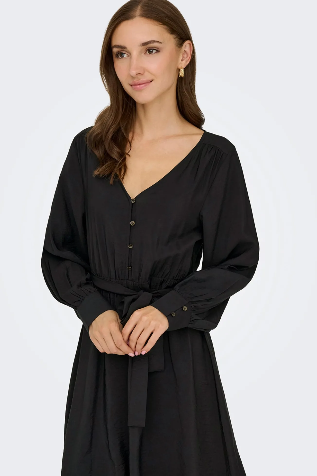 Vestido curto esvoaçante