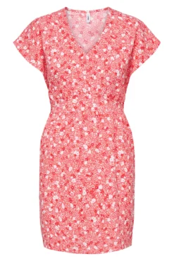 Vestido curto fluido
