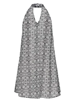 Vestido curto fluido