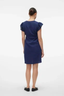 Vestido curto maternity