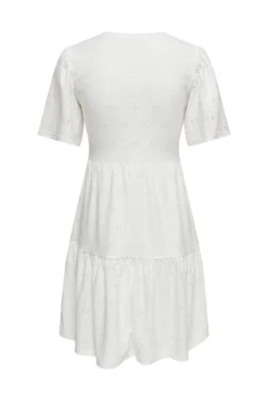 Vestido curto recortado