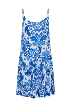Vestido curto sem mangas