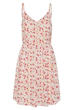 Vestido de alças midi