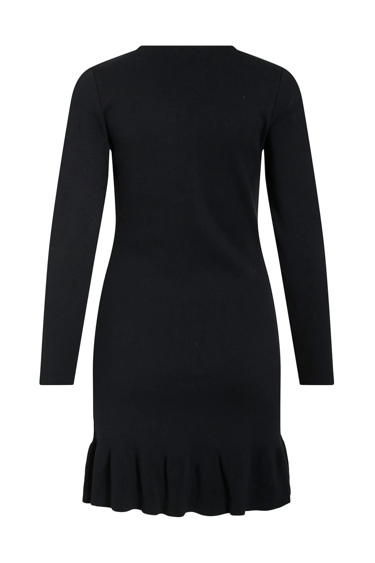 Vestido de malha com viscose