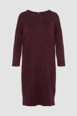 Vestido de malha midi