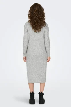 Vestido de malha midi