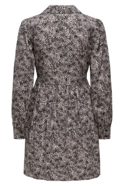 Vestido de manga comprida