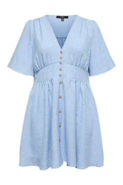 Vestido de manga curta tamanhos grandes