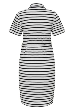 Vestido de maternity e amamentação de manga curta curta